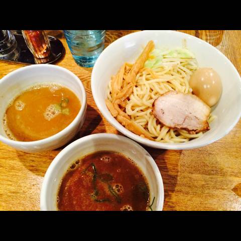 二色味玉つけめん