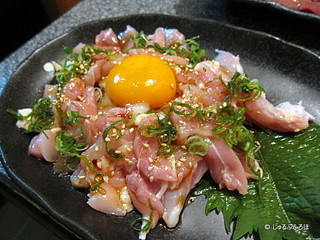 若鶏ももユッケ