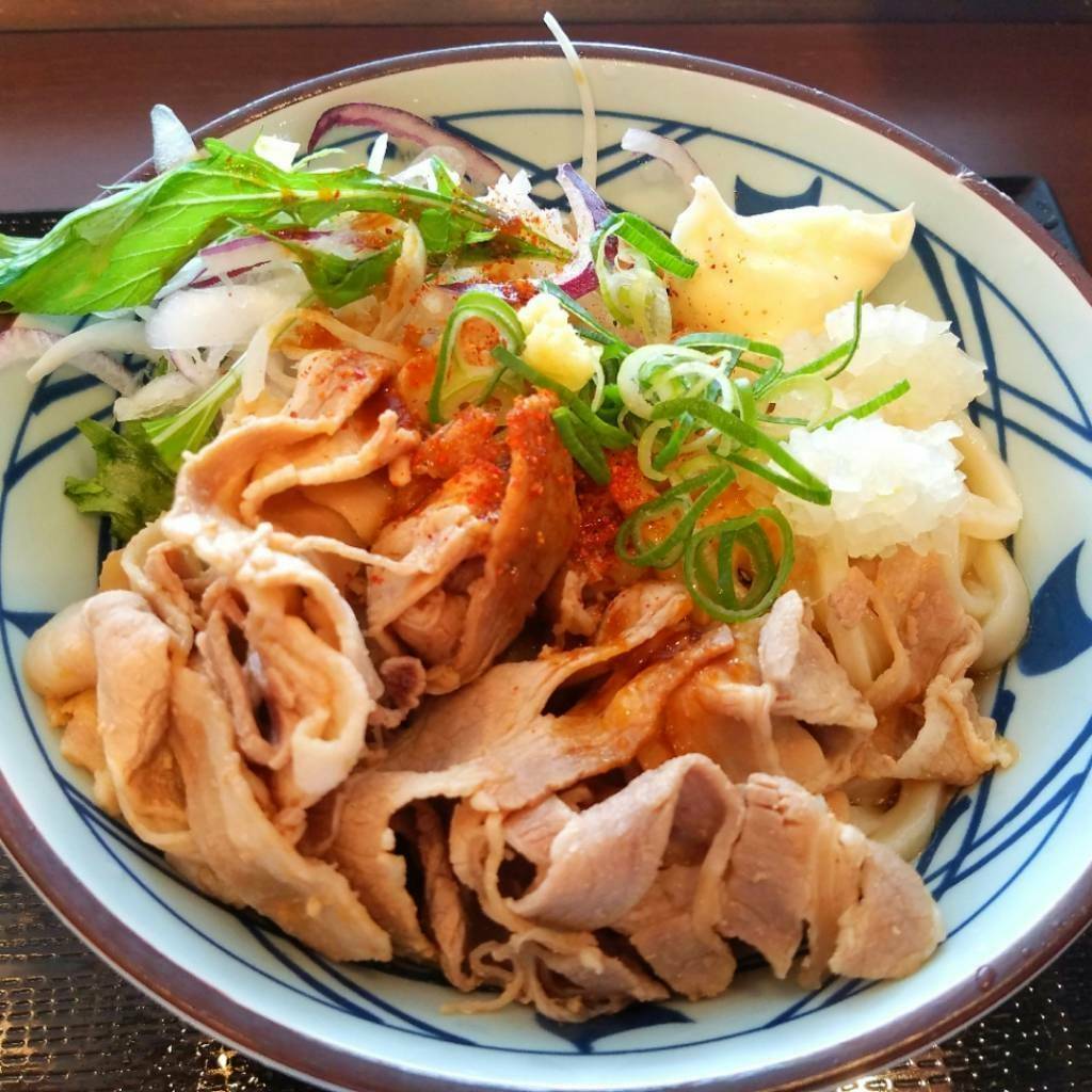 豚しゃぶぶっかけうどん