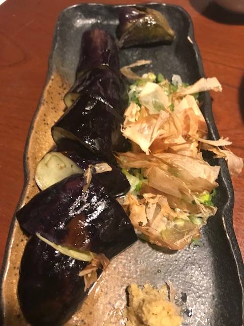 あのみのり茄子の炭火焼