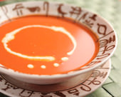 トマトとクリームのスープ
