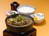 黒毛和牛入り　すき焼ハンバーグ膳