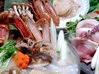 タラバ蟹のしゃぶしゃぶ付贅沢海鮮鍋コース